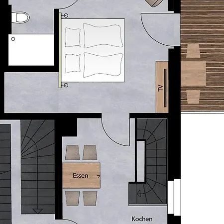 Appartement Zugspitze Glueck.auf Waldidylle